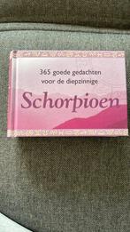 Boek over horoscoop Schorpioen, Boeken, Ophalen of Verzenden, Zo goed als nieuw, Astrologie, Overige typen