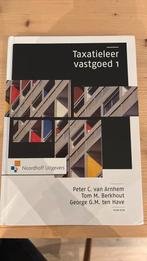 Taxatie vastgoed 1 noordhoff uitgevers, Boeken, Ophalen of Verzenden, Nieuw