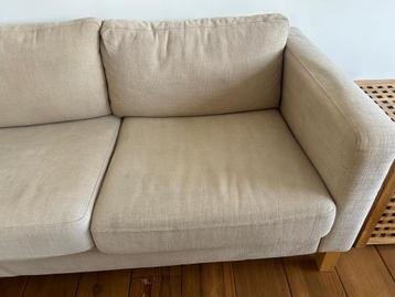 Beige hoekbank – €100 (mag weg voor €50 bij snelle afhaal)