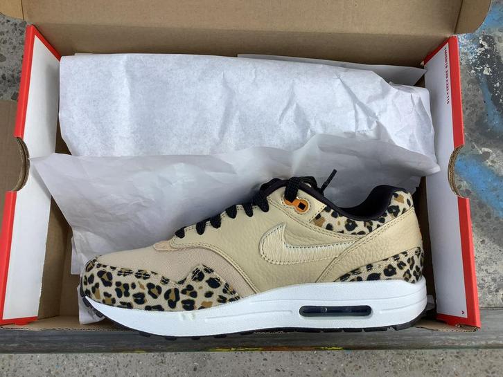 Nike Air Max 1 Premium “ Leopard “ maat 41 ‼️, Kleding | Heren, Schoenen, Nieuw, Sneakers of Gympen, Ophalen of Verzenden