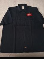 Dickies shirt xl milwaukee zgan, Kleding | Heren, Verzenden, Zo goed als nieuw, Maat 56/58 (XL), Zwart