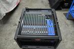 Yamaha MG16XU mixer in een SKB 1SKB-R104 audio en DJ rack, Ophalen, Gebruikt, 10 tot 20 kanalen, Microfooningang