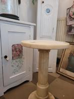 Vintage marmeren pilaar, zuil plantenstandaard, Heikant 21 Kaatsheuvel, Belle Vieille Brocante, Ophalen of Verzenden, Zo goed als nieuw