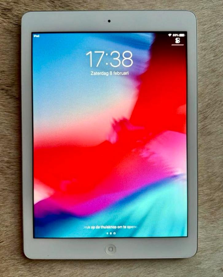 Ipad air, Computers en Software, Apple iPads, Zo goed als nieuw, Apple iPad Air, 10 inch, 16 GB, Wit, Ophalen