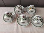 Portmeirion Botanic garden kop en schotel  5x, Ophalen of Verzenden, Zo goed als nieuw, Overige stijlen, Kop(pen) en/of Schotel(s)