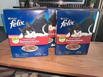 Kattenvoer felix countryside sensations beschikbaar voor biedingen