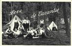 Leve de Vakantie-Tent en -Jongelui - Fiets-1940 - Nostalgie, 1940 tot 1960, Gelopen, Overige thema's, Ophalen of Verzenden