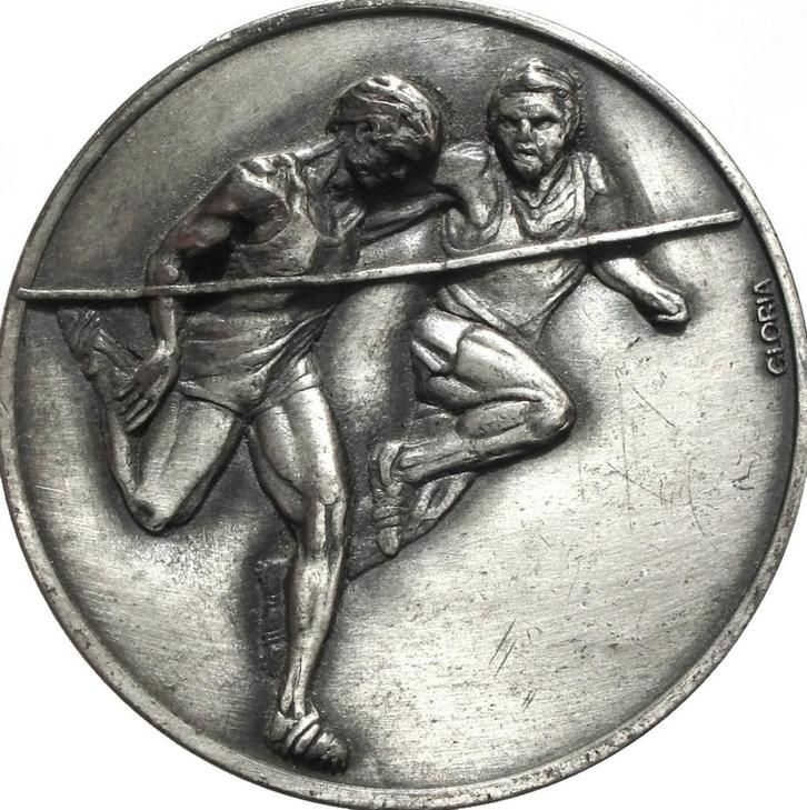 Nederland - Den Haag prijspenning Vet.spelen 1987 (1e prijs), Postzegels en Munten, Penningen en Medailles, Overige materialen