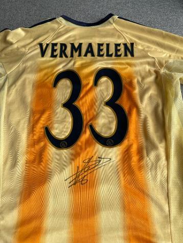Matchworn Ajax shirt uit 04/05 Vermaelen 33 beschikbaar voor biedingen