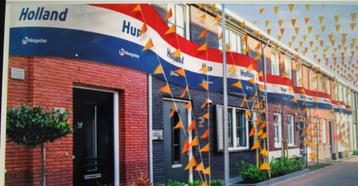 Hup Holland vlaggen - maak een lange vlag - 7 stuks nieuw beschikbaar voor biedingen