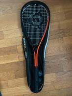 squash racket, set van twee inclusief ballen, Sport en Fitness, Tennis, Ophalen of Verzenden, Zo goed als nieuw, Racket