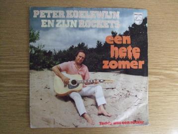 PETER KOELEWIJN en ZIJN ROCKETS   EEN HETE ZOMER / TEDDY WAS beschikbaar voor biedingen