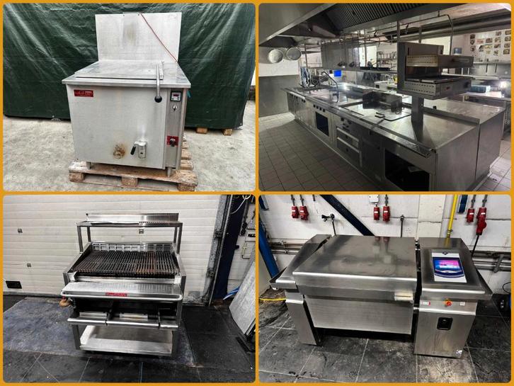 ONLINE VEILING - Horeca apparatuur Bakken Grillen Frituren, Zakelijke goederen, Horeca | Keukenapparatuur, Fornuis, Frituur en Grillen