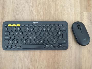 Logitech toetsenbord en muis