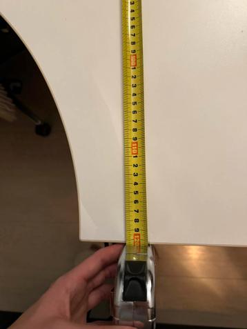 Hoekbureau IKEA Galant wit - afbeelding 6