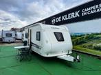 Hobby DE LUXE 460 UFE Christmas Special (bj 2013), Caravans en Kamperen, Caravans, Hobby, Bedrijf, 6 tot 7 meter, 1000 - 1250 kg