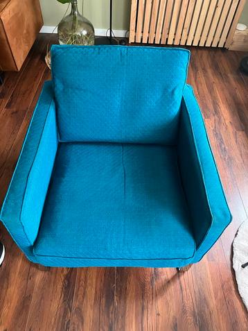 Turquoise Fauteuil beschikbaar voor biedingen