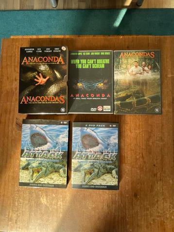 DVD Collectie: Anaconda & Attack beschikbaar voor biedingen