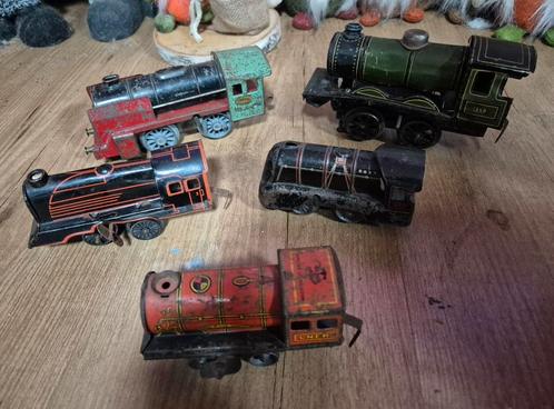Blikken treintjes, Hobby en Vrije tijd, Modeltreinen | Overige schalen, Gebruikt, Wagon, Gelijkstroom, Overige merken, Ophalen of Verzenden