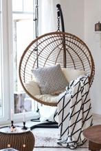 Zwarte Hangstoel, Ophalen, Gebruikt, Zwart, Metaal