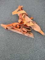 Oude schaatsen (onderbinders), Sport en Fitness, Ophalen, Gebruikt, Friese doorlopers, Overige merken