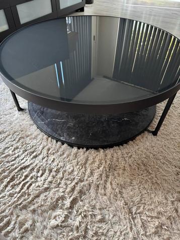 Ikea Frötorp Salontafel - Antraciet/Zwart Glas beschikbaar voor biedingen