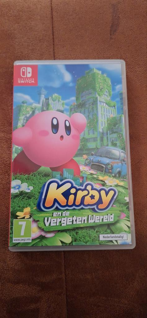 Kirby en de Vergeten Wereld - Nintendo Switch, Spelcomputers en Games, Games | Nintendo Switch, Zo goed als nieuw, Avontuur en Actie