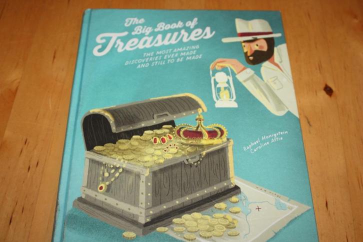 The big book of treasures, Raphael Honigstein, Boeken, Kinderboeken | Jeugd | 10 tot 12 jaar, Gelezen, Non-fictie, Ophalen of Verzenden
