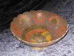 Koperen Schaal Peacock / Cloisonne, Ophalen