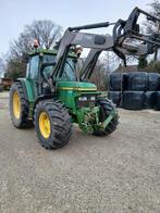 John deere 6310 se, weidesleep en kipper, Ophalen, Gebruikt, Tot 80 Pk, John Deere