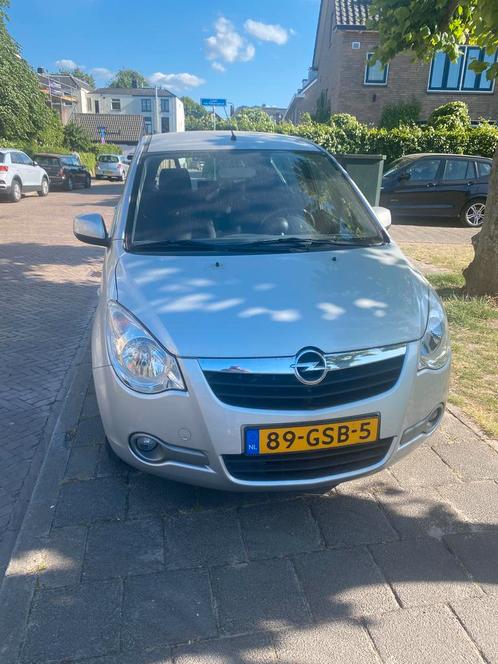 Opel Agila 1.2 16V 2008 Grijs km stand slechts 64.000 km, Auto's, Opel, Particulier, Agila, Benzine, B, Hatchback, Handgeschakeld