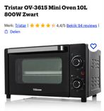 NIEUW! Tristar OV-3615 mini oven 10 liter €25,99, Caravans en Kamperen, Ophalen of Verzenden, Nieuw
