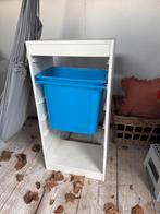 Ikea trofast met blauwe bakken, Gebruikt, Minder dan 50 cm, Ophalen, Minder dan 90 cm