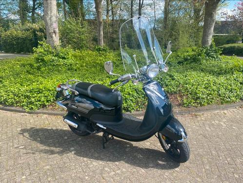 Scooter Sym Allo - zwart, Fietsen en Brommers, Scooters | SYM, Gebruikt, Allo, Ophalen