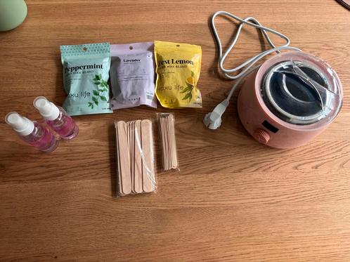 Wax Set - Complete Wax Kit voor Thuis, Sieraden, Tassen en Uiterlijk, Uiterlijk | Lichaamsverzorging, Zo goed als nieuw, Overige typen