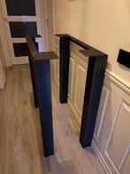 Stalen Bartafel Poten - Hoogwaardige Kwaliteit, Ophalen, Tafelpoot, Minder dan 50 cm, 50 tot 100 cm