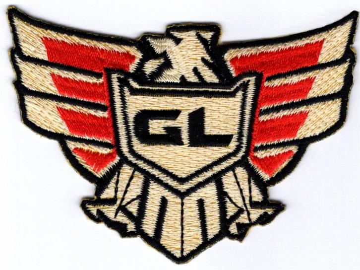 Goldwing stoffen opstrijk patch #1, Verzamelen, Automerken, Motoren en Formule 1, Nieuw, Auto's, Verzenden