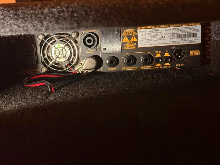 Markbass CMD 121H Combo Head II - Gebruikt, Muziek en Instrumenten, Versterkers | Bas en Gitaar, Gebruikt, Ophalen