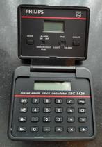 Philips Travel alarm clock calculator SBC 1434, Verzamelen, Ophalen of Verzenden, Zo goed als nieuw