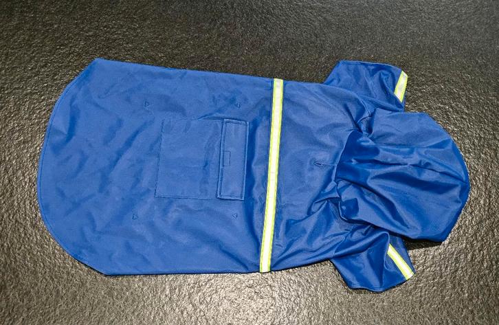 Blauwe regenjas voor hond, Dieren en Toebehoren, Hondenkleding, Nieuw, Hondenregenjas, Ophalen of Verzenden
