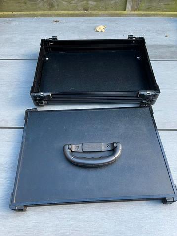 Rive zwarte onderbak 6 cm met deksel en geleiders beschikbaar voor biedingen