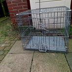 Honden bench , stevig metaal, Ophalen, Zo goed als nieuw