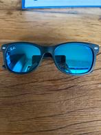 Ray-Ban kinder zonnebril - blauwe spiegelglazen, Kinderen en Baby's, Kindermode-accessoires, Ophalen of Verzenden, Gebruikt, Rayban