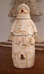 Sneeuwpop waxinelichthouder, Ophalen of Verzenden