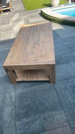 Mooie salontafel pronto grey wash, Ophalen, 100 tot 150 cm, 50 tot 100 cm, Zo goed als nieuw