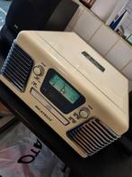 Retro platenspeler inclusief – CD, radio & LP en JVC boxen, Audio, Tv en Foto, Platenspelers, Ophalen, Gebruikt, Platenspeler