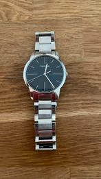 Mooi Calvin Klein horloge - Donkerblauw achtergrond uurwerk, Overige merken, Staal, Gebruikt, Staal
