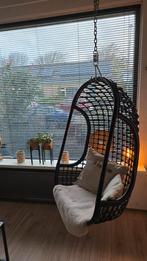 HK Living Hangstoel Zwart, Ophalen, Zo goed als nieuw, Zwart, Eén
