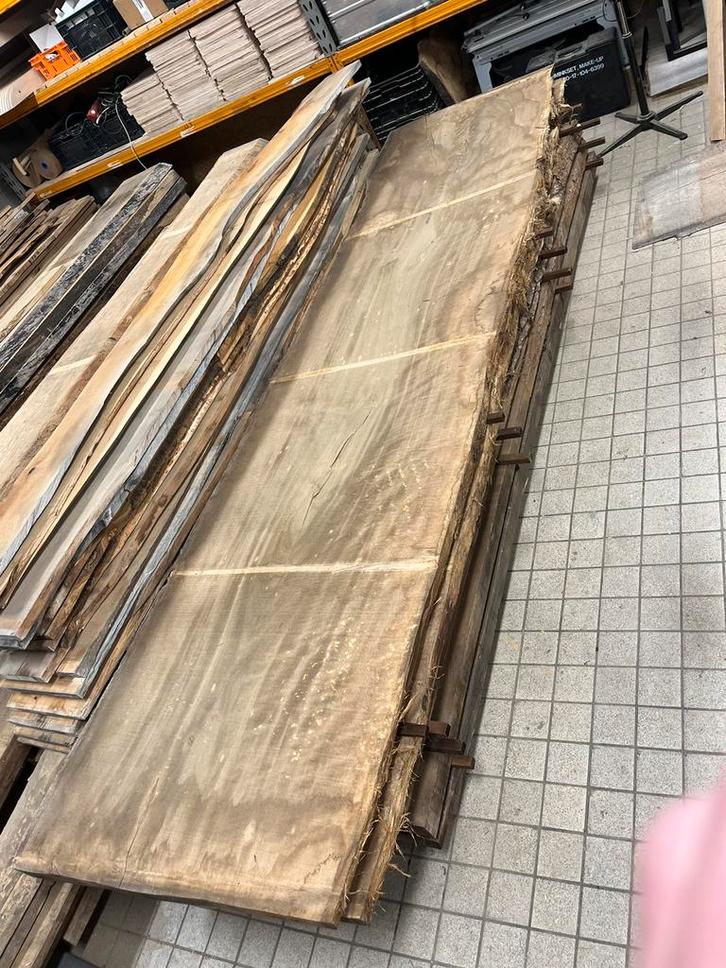 Januari aanbieding: Frans eiken brede schaaldelen XL, Doe-het-zelf en Verbouw, Hout en Planken, Nieuw, Plank, Eiken, 300 cm of meer