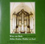 Wim van Beek orgel Martinikerk Groningen en Leens, Overige formaten, Overige typen, Ophalen of Verzenden, Zo goed als nieuw